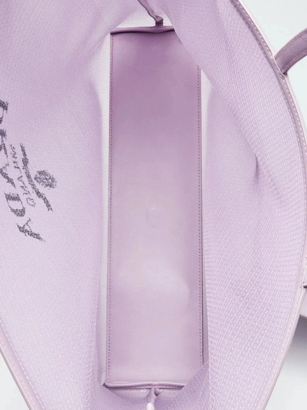 Prada Purple Sequin Mesh and Leather Tote Bag - Picture 9 of 9